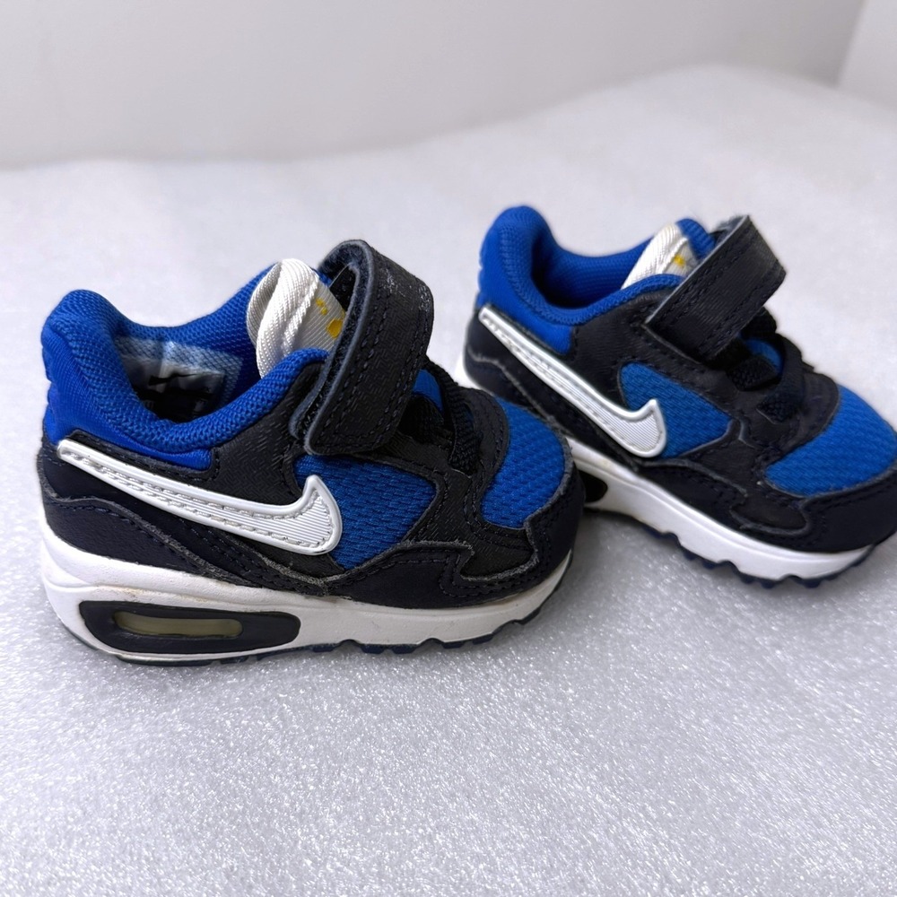 Nike Air Max ST Infant Shoes Blue Black White DJ6039-607 Size 2C